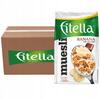 FITELLA Banana Muesli with Chocolate Pieces and Chia Seeds, 300 G X 12