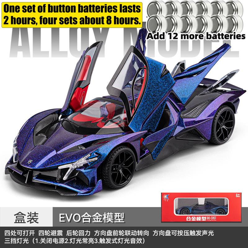 1:18 Apollo EVO Hypercar Legierung Rennwagen Modell Diecast Sportwagen Modell Zuhause Trendig Und Schreibtisch Display Ornament Geburtstagsgeschenke
