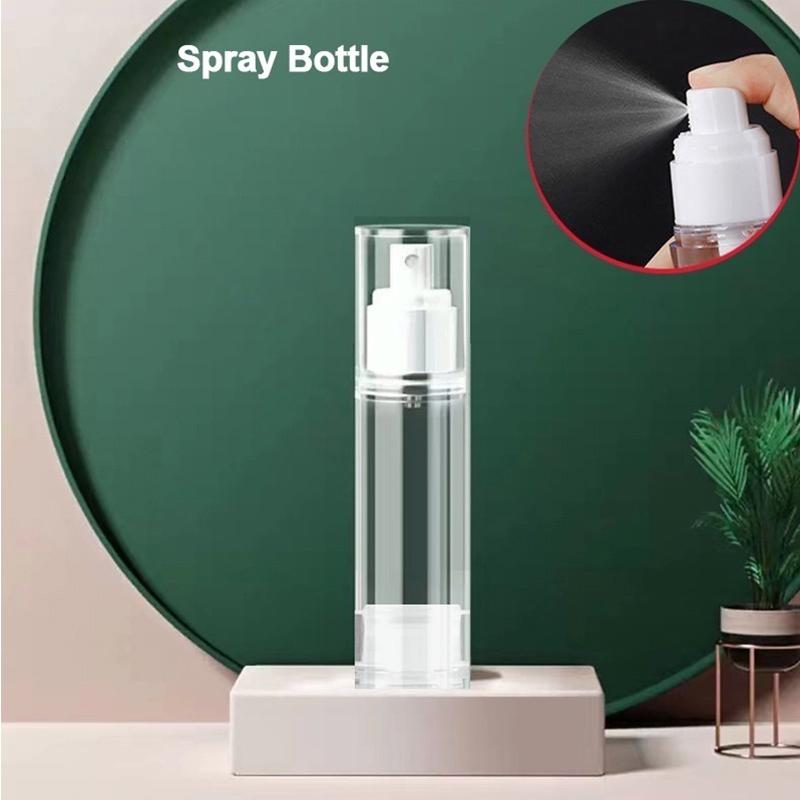 Airless Vacuum Refillable Bottles Portablere Empty Lotion Spray Bottle Travel Bottles Pump Cosmetic Container Tool