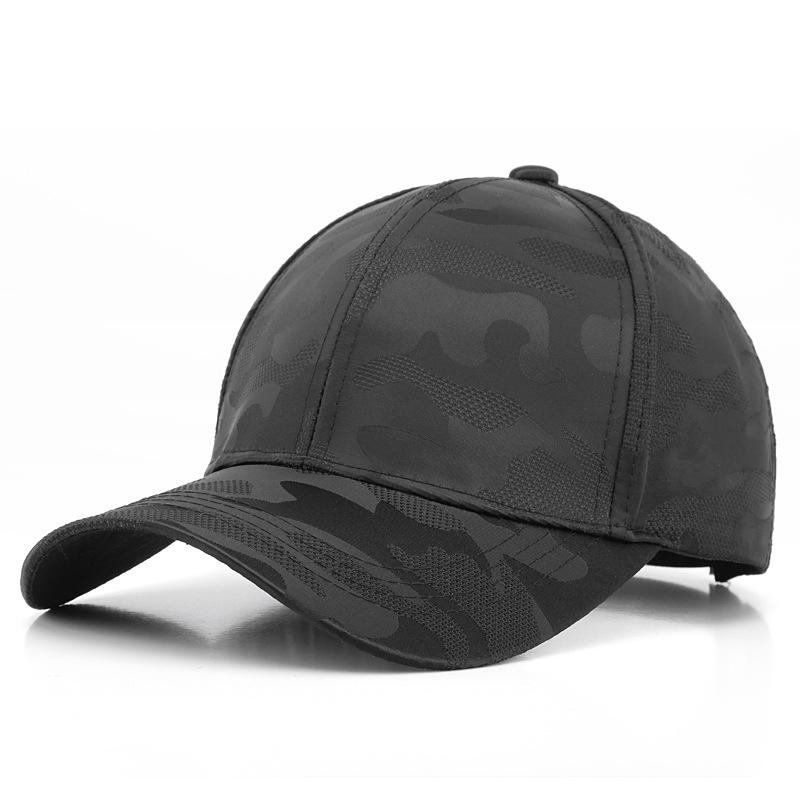 Outdoor leisure sports duckbill hat men light plate camouflage hat women sun shading versatile sun hat