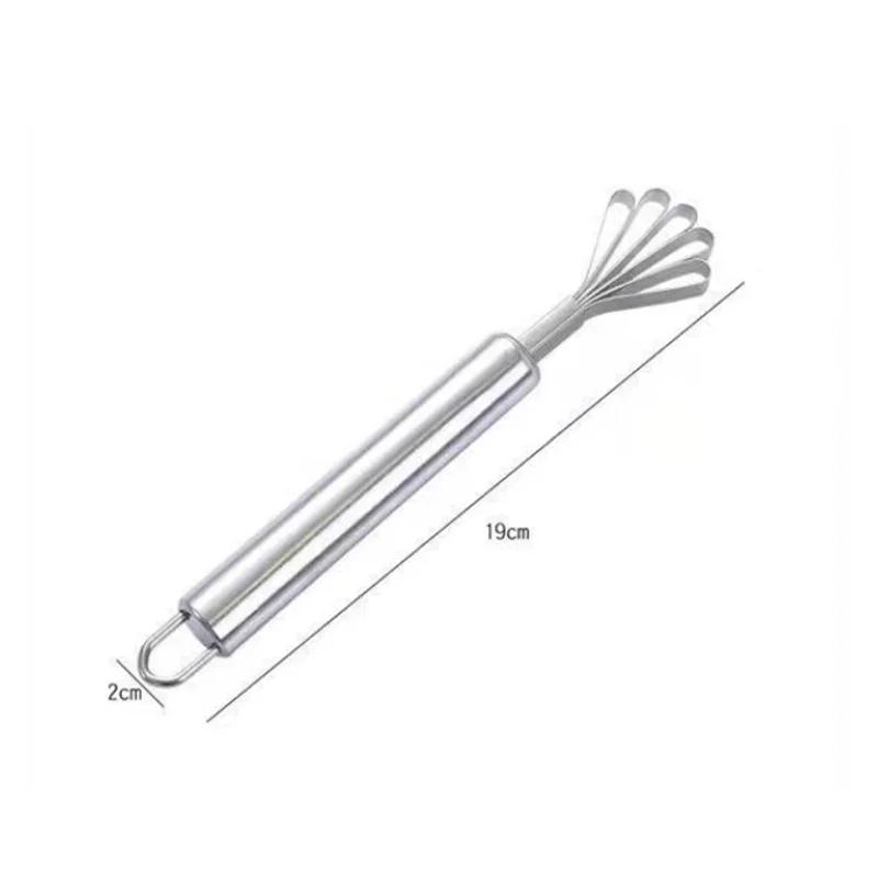 Nerezový kráječ kokosové dužiny Domácí struhadlo na kokos Šupinový hoblovač na zeleninu Škrabka na rybí šupiny Kuchyňské potřeby