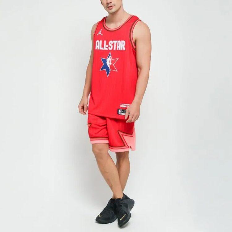 Jordan NBA All Star Edition Σορτς Swingman Casual Σορτς Ανδρικό Πανεπιστημιακό Κόκκινο CJ1068-657