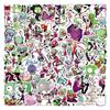 110 Invader Zim Graffiti Stickers Decorate Suitcase Laptop Mobile Phone Animation Stickers