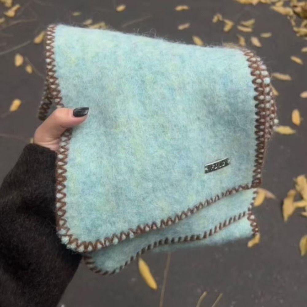 Soft Long Scarves Windproof Motorcycle Scarf Advanced Winter Cashmere Scarf  Unisex