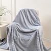 Man Womens Solid Color Check Four Seasons Blanket Soft and Comfortable Bed Blanket Sofa Blanket Suitable for Home Travel