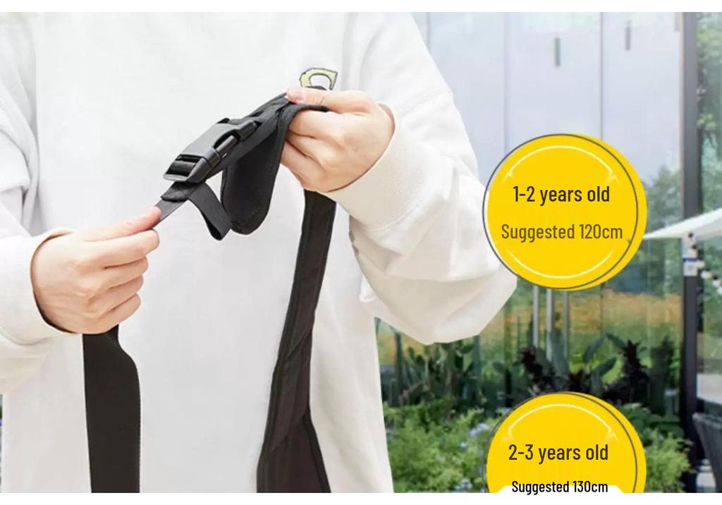 Ergonomic Single-Shoulder Baby Carrier with Anti-Chafing Hip Seat for Convenient Travel and Strolls