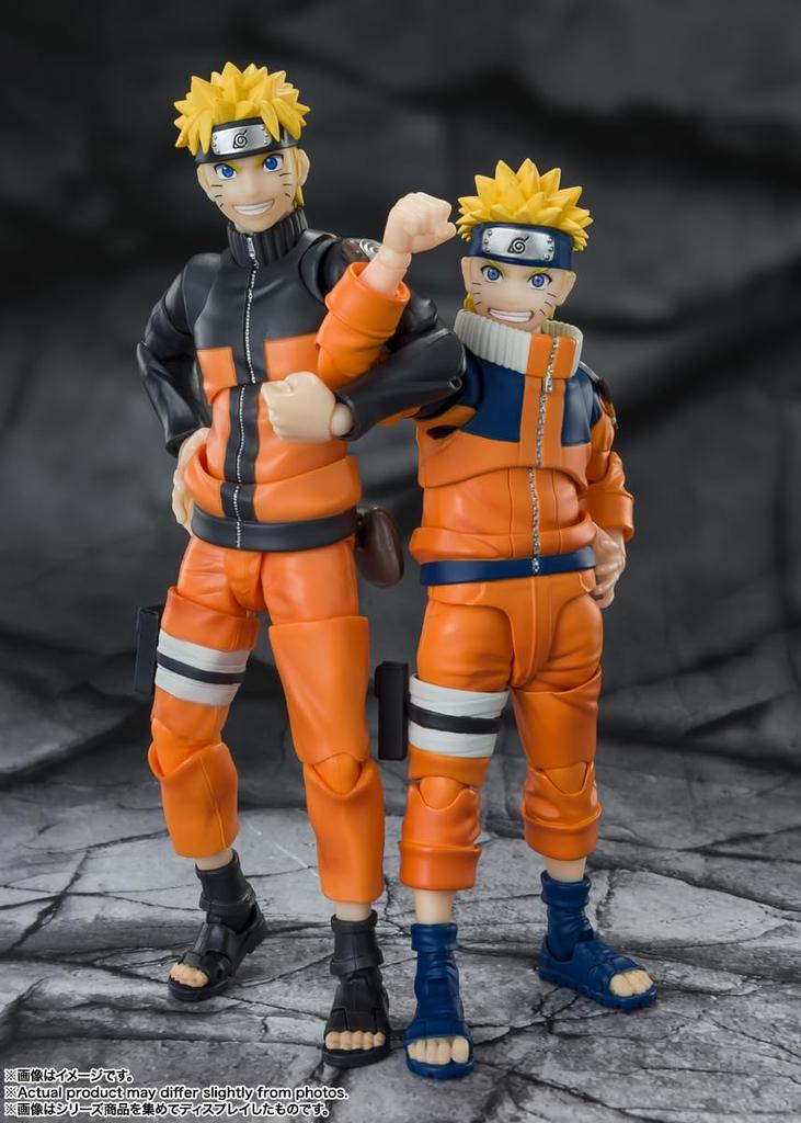 TAMASHII NATIONS NARUTO Naruto Uzumaki The Most Unexpected Slapstick Ninja 135mm Painted Movable Figure BAS64181 S.H.Figuarts - - Approx. ABS&PVC