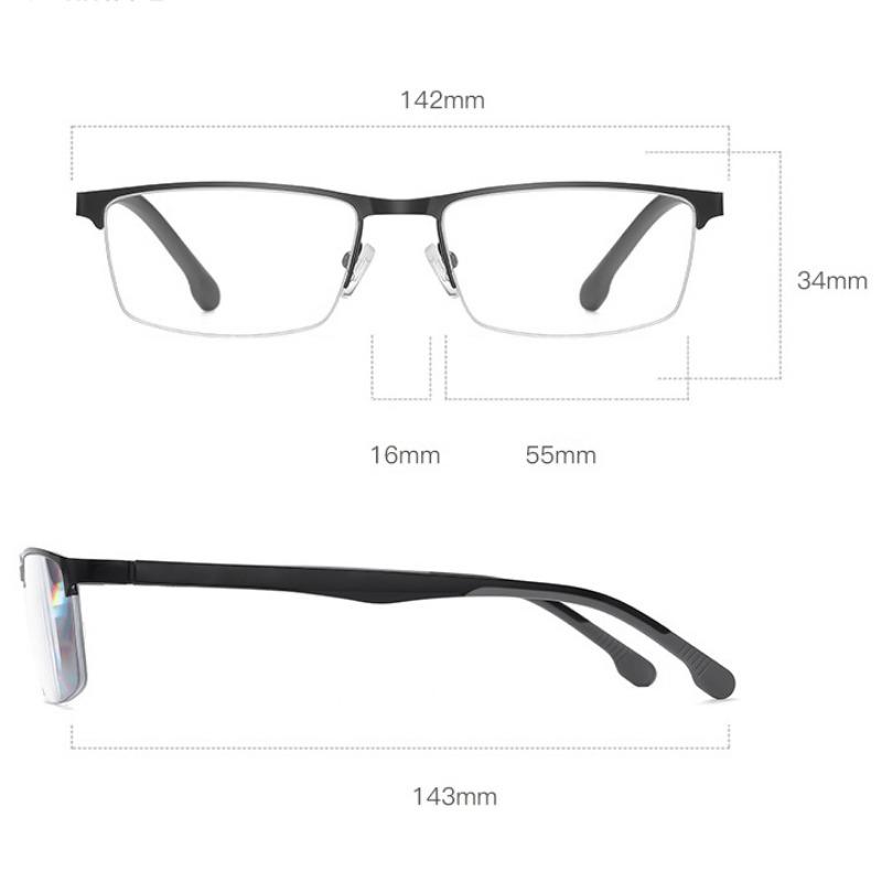 Fashion High Definition Anti Blue Light Spring Leg Reading Glasses Men Women Drop-resistant Wear-resistant Presbyopia Eyeglasses