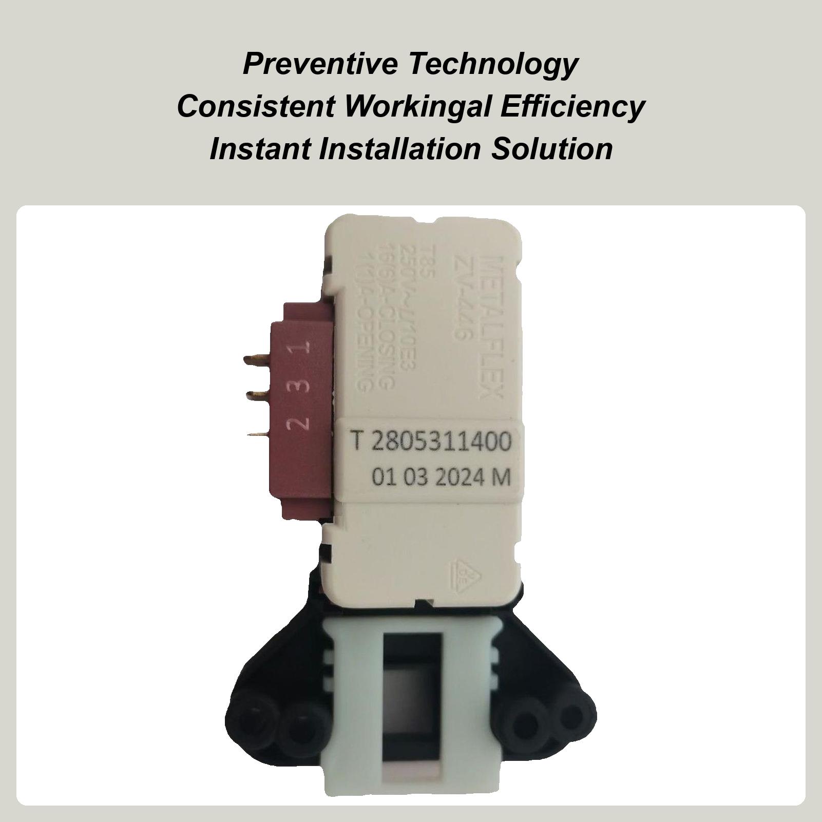 

Washing Machine Door Lock Stable Washer Door Lock Switches Safety Protection Stable Smooth Replacement For Home Room Friends CN