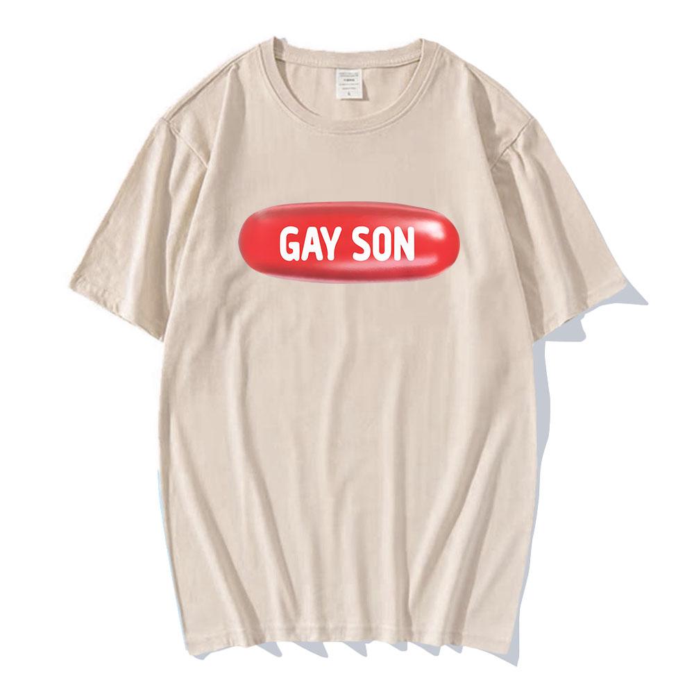 Gay Son Troye Sivan T-shirt Graphic Clothes Cotton Short Sleeve O-neck Tshirts Hip Hop Unisex Streetwear Men/Women Tees