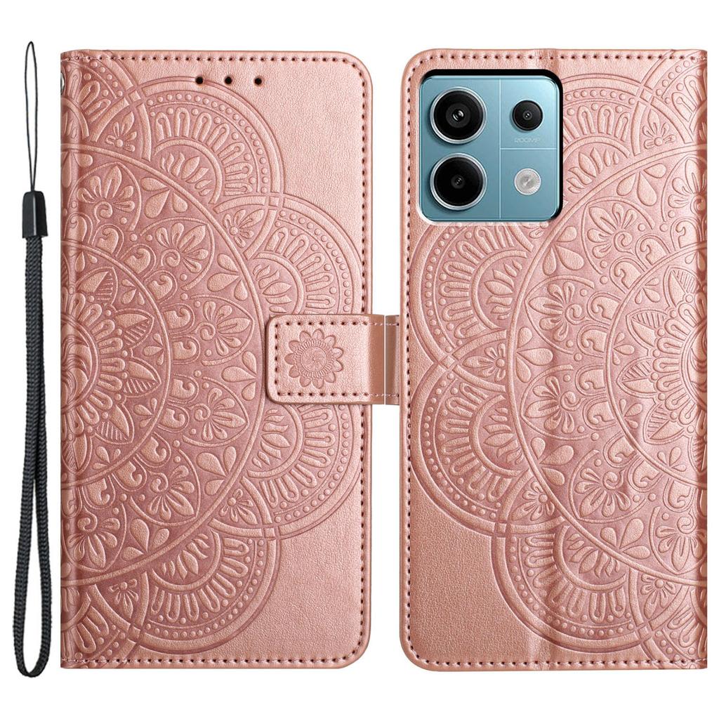 Priekš Xiaomi Redmi Note 13 Pro 5G/Poco X6 5G Maciņš Ādas Folio Telefona Vāciņš