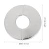 4Pcs Round Escutcheon Plates Stainless Steel Plumbing Cover Plates Decorative Cover for Wall Gas Heating Angle