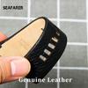 Applicable To Diesel 32mm Notched Watch Belt Men's and Women's Watch Accessories Leather Strap