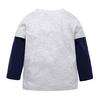 Cartoon Dinosaur Boys Long Sleeve T Shirt Children Kids Boys Spring Autumn Cotton Tops