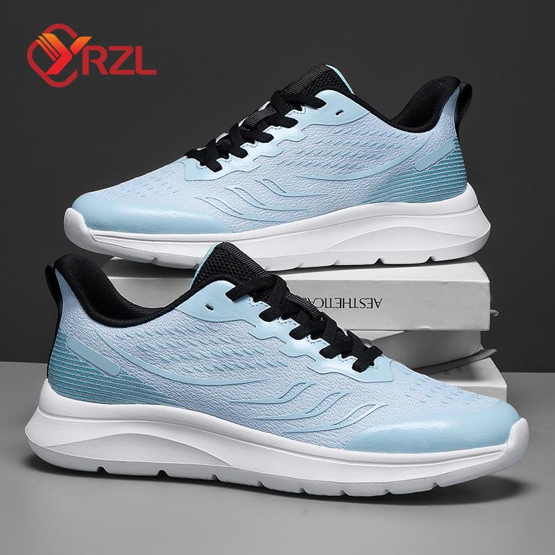 

Sneakers Men Mesh Breathable Running Sport Shoes Lightweight Non Slip Casual Walking Athletic Sneakers Man Shoes 39 синій