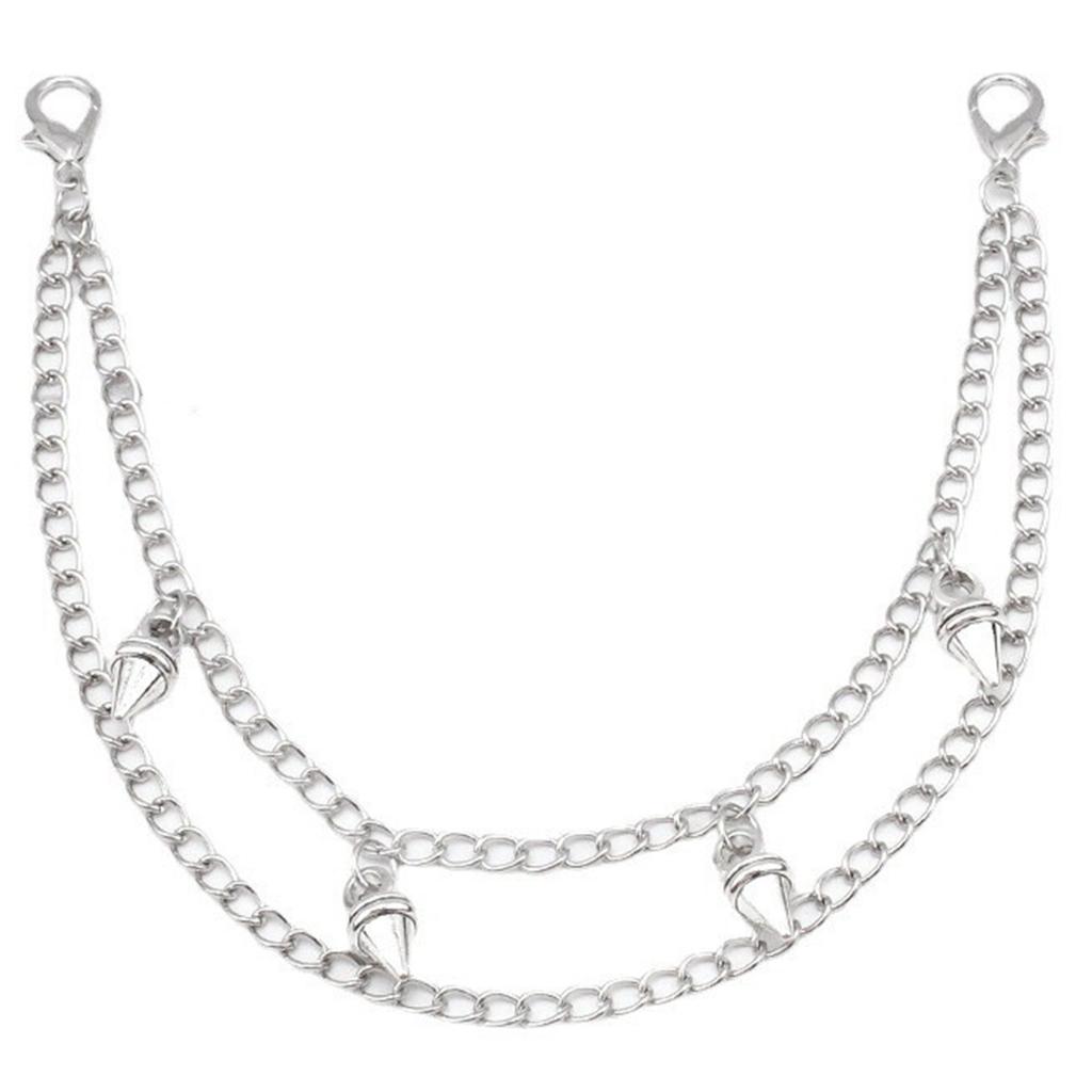 Delicate Boot Chain Punk Shoe Chain Boot Bracelet Unisex Trousers Chain Cool Aesthetic Chain for Daily Wear and Parties