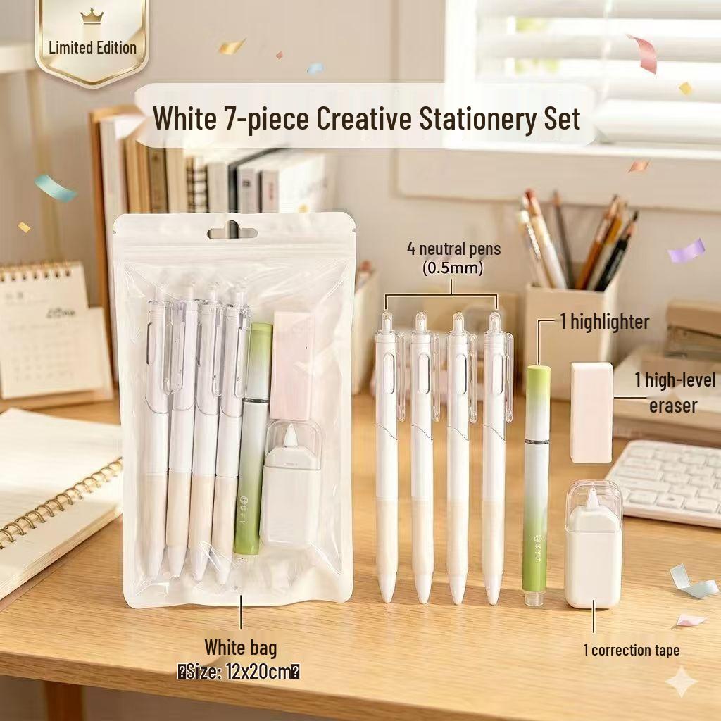 Cross 7-Piece Stationery Gift Set: High-Value Student Back-to-School Supplies and Souvenir.