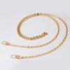 100/120cm Metal Chain Bag Straps Bags Accessories Women Replacement Shoulder Crossbody Strap for Handbags Universal