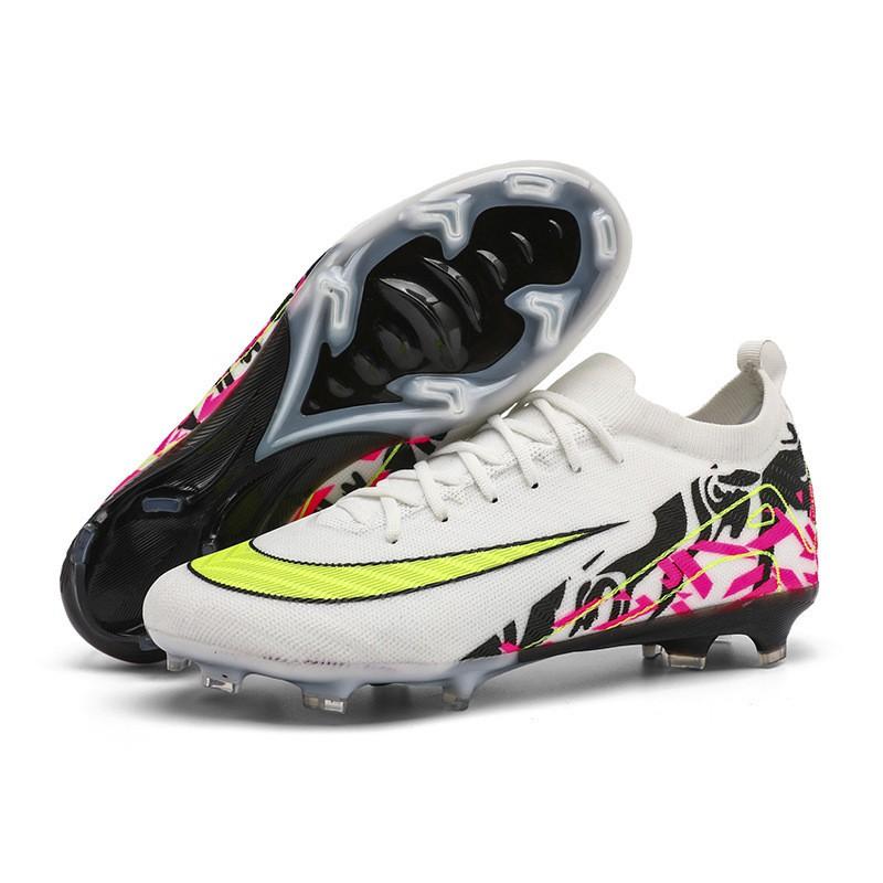 Youth Low-Cut Football Cleats Grass Fields Lightweight Training Soccer Shoes Size 35-45