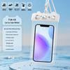 X8 Cartoon TPU Waterproof Floating Phone Case - Touchscreen Compatible for Swimming & Rafting
