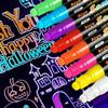 Liquid Erasable Chalk Markers Pens 6/8 Colors Washable & Wet Erase Neon Art Makers for Blackboard Chalkboard Signs Glass Window