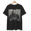 Albert Camus Fahndungsfoto T-Shirt: Existenzialistisches Französisches Philosophen Grafik-T-Shirt