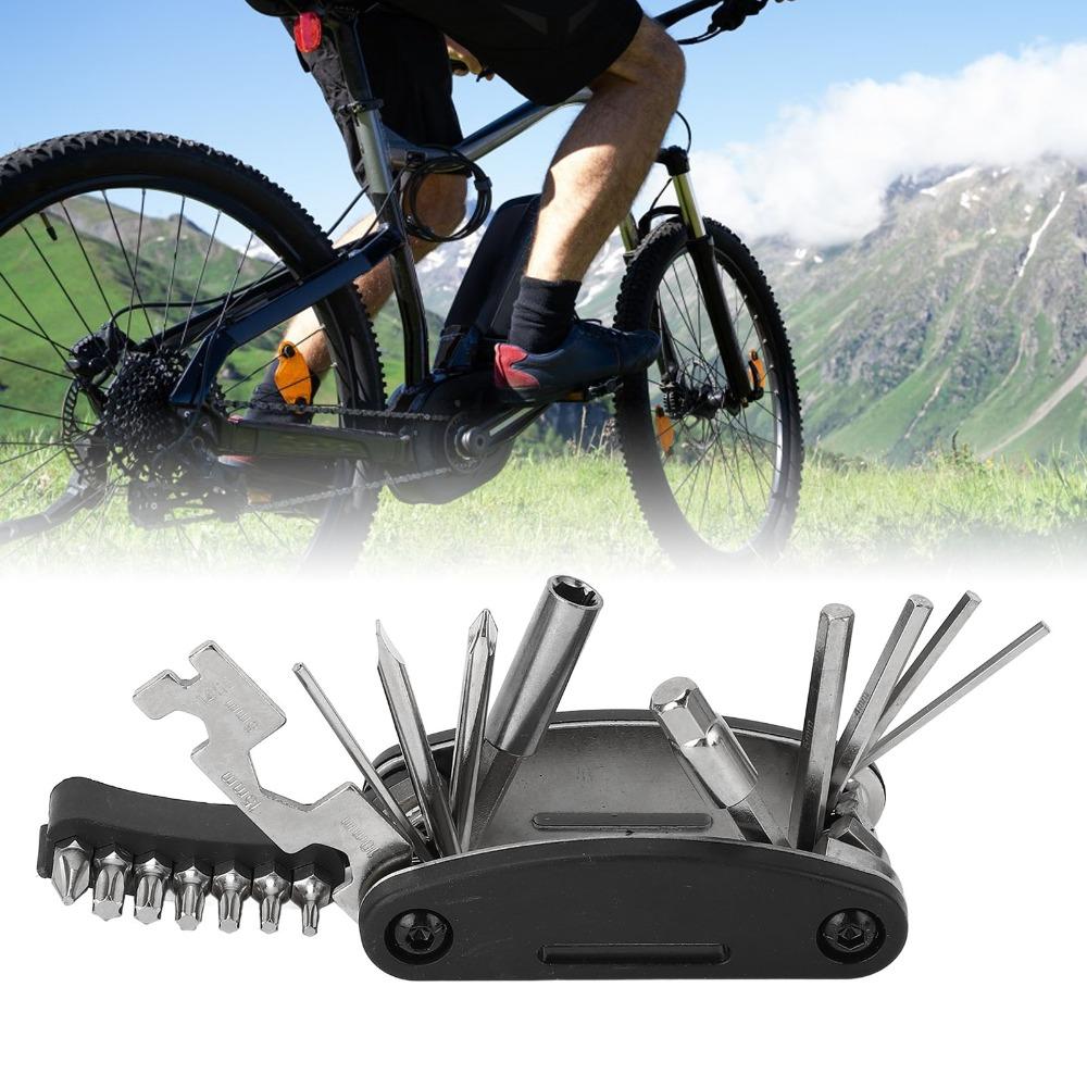 2PCS Electroplated Carbon Steel Bicycle Repair Kit Integrated Bike Tool Kit  Mountain Bike