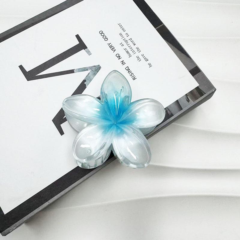 

Gradient Flower Hair Claw - Summer Beach Style Hair Clip for Women