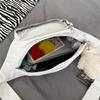 Japanese Large Capacity Transparent Itabag Purses Casual Belt Pouch Y2K Chest Bag Crossbody Bag Travel