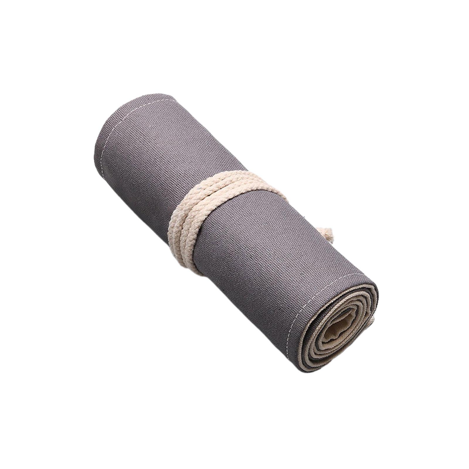 

Держатель для кистей 12, 24, 36, 48, 72 слота, кисти для художников, сворачивающиеся мешочки для кистей для акрила, масла, акварели, гуаши A