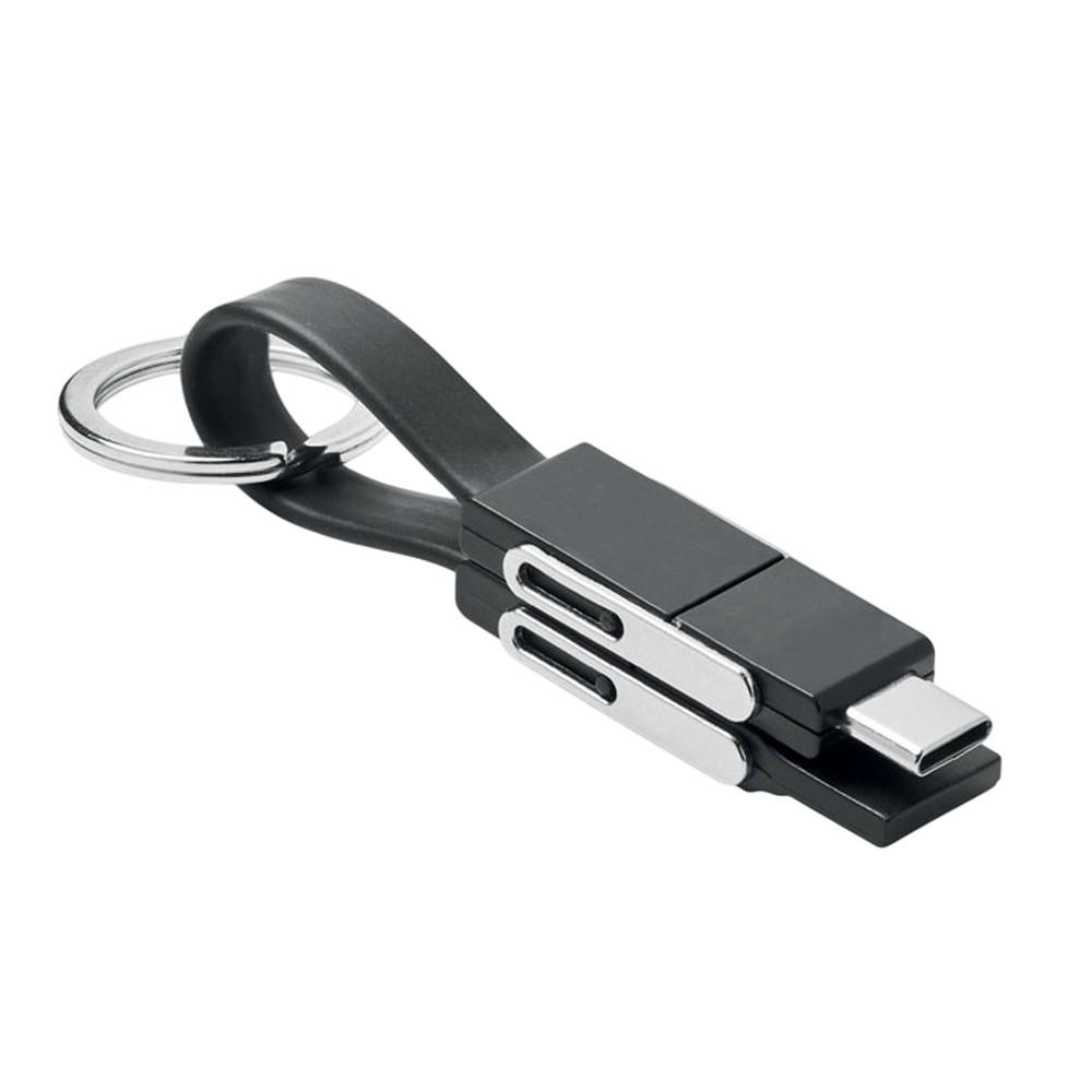 MidOcean Key C 4 In 1 Keyring Charging Cable