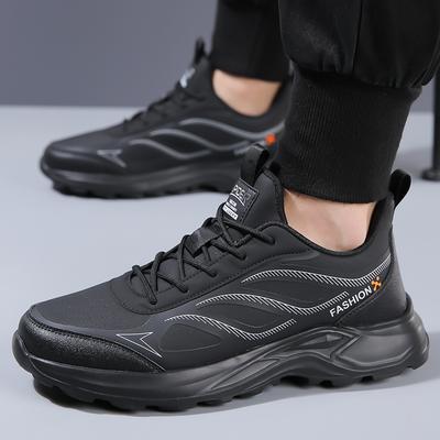 Automne et Hiver Nouvelles Chaussures Décontractées pour Hommes Chaussures de Sport Antidérapantes et Résistantes à l'Usure Toutes Saisons Extérieur Chaussures de Course à Rebond