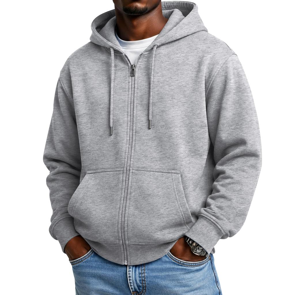 Women's Hooded Zip-Up Cardigan Sweatshirt, Warm Casual Winter Jacket