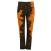 Womens/Ladies Denim Paint Splatter Jeans