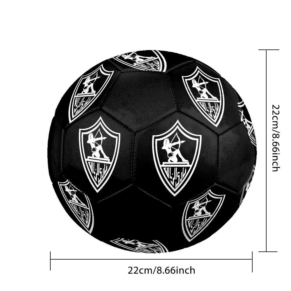 Zamalek SC size5 Soccer Ball, colorful, suitable for all ages, machine-stitched, PVC material, competition grade,durable and high bounce