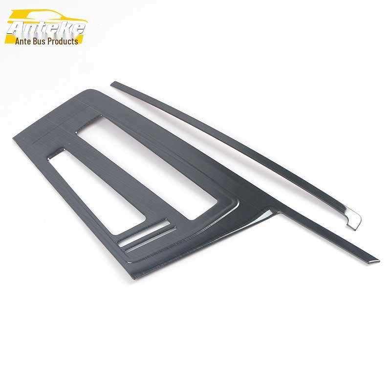 Compatible with 21 Golf 8 Models, This Set Includes Gear Shift Trim and Dashboard Decorative Stickers for the Center Console and Cup Holder.