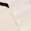 Karl Lagerfeld French Elegant Daily Commuting Dating Outfit Light Luxury Cotton Striped Logo Pullover Round Neck Short Sleeve Knit Top M22L2336998