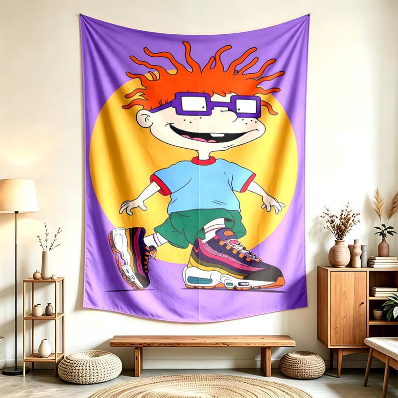 Rugrats (5) Tapestry Suitable For Decorating Homes Dorms And Bedrooms Soft To The Touch And A Perfect Gift For Friends And Family