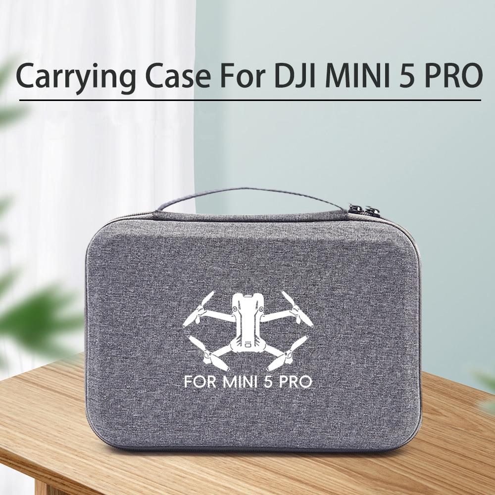Storage Carry Bag for DJI Mini 5 Pro Drone Battery Remote Control Box Protective Portable Handbag for DJI RC 2 Accessories