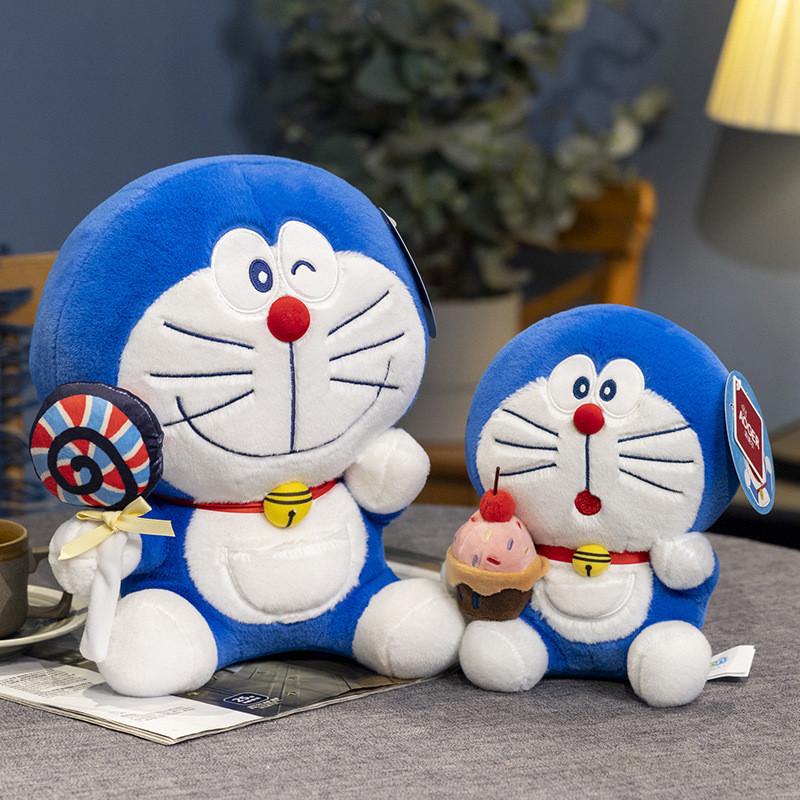 Doraemon Series Dessert Plush Toy Doll Bedroom Decoration Cartoon Gift Kids