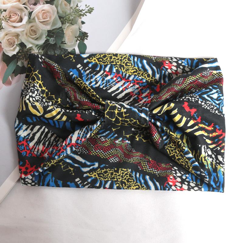 

Женские широкие эластичные резинки для волос для пилатеса, повязка на голову для йоги с леопардовым принтом, тюрбан для бега, езды на велосипеде, макияжа, обруч для волос для макияжа, повязка на голову для макияжа