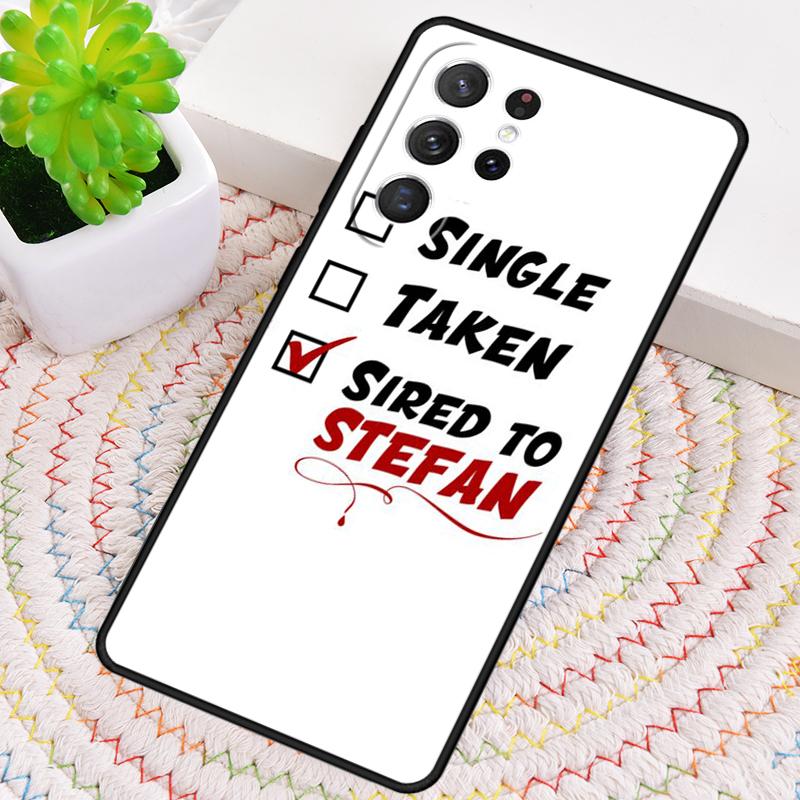 The Vampire Diaries Quotes Art TPU Phone Case For Samsung Galaxy note 10 pro S26 S25 S24 S23 S22 Ultra Plus S21 FE S20 Cover