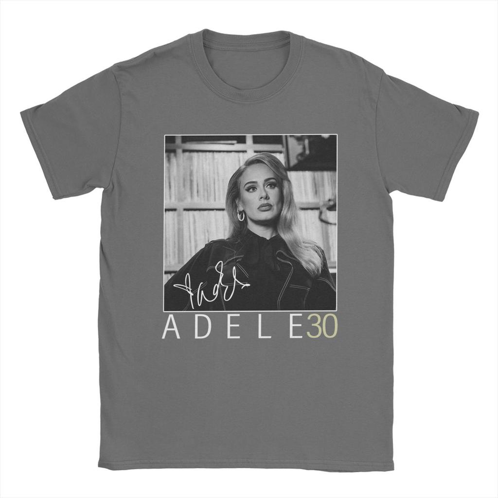 Men T-Shirt Adele Tour 2024 Casual 100% Cotton Tee Shirt Short Sleeve T Shirt O Neck Clothing Plus Size