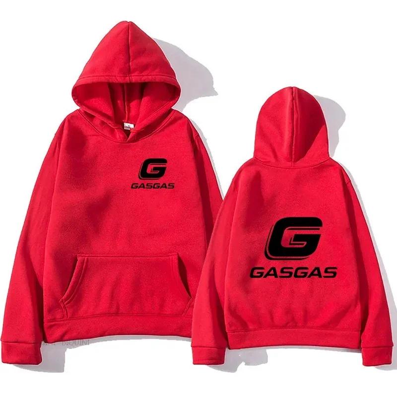 New autumn and winter motorcycle gas hoodie, comfortable solid color street wear, fashionable casual warm sports pullover gift