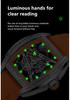 RUIMAS Fashion Military Quartz Watches Men Luxury Casual Sport Wrist Watch Waterproof Luminous Clock Large Dial Reloj Hombre 338