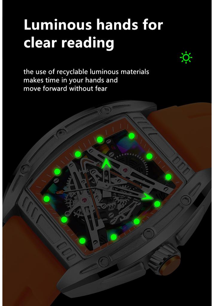 RUIMAS Fashion Military Quartz Watches Men Luxury Casual Sport Wrist Watch Waterproof Luminous Clock Large Dial Reloj Hombre 338