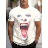 Men's Fashion 3D Printed Men's T-Shirt Round Neck Short Sleeve Trendy Street Wear