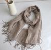 100% Linen New Spring and Autumn Unisex Scarf Echarpe Muslim Hijab Foulard Shawls Tie Dye Scarves Women/Men Sjaal Scarfs