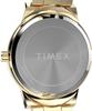 TIMEX Main Street TW2Y38600 women's watch, quartz, 3 ATM water resistant, mineral glass, gold dial