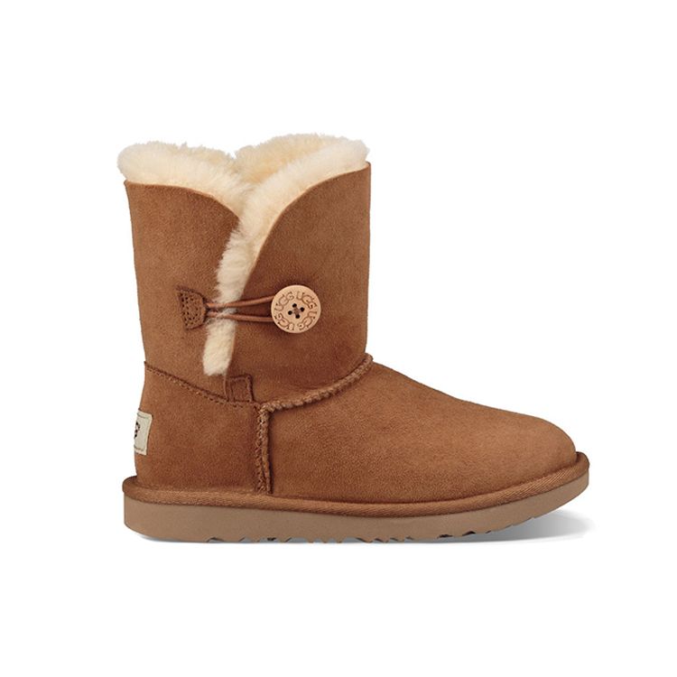UGG Bailey Button 2 Boot Kids Chestnut Kids Sneakers Brown 1017400K-CHE